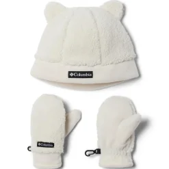 Mutsen|Wintersport-Columbia Toddler Rugged Ridge muts en handschoenen set junior chalk