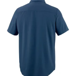 Outdoor Shirt-Columbia Utilizer II Solid SS overhemd heren collegiate navy