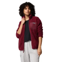 Columbia West Bend II fleece vest dames rich wine< Fleece Vest