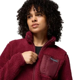 Columbia West Bend II fleece vest dames rich wine< Fleece Vest
