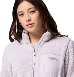 Fleece Vest-Columbia West Bend II fleece vest dames lavender pearl