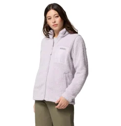 Fleece Vest-Columbia West Bend II fleece vest dames lavender pearl