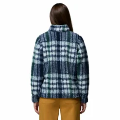 Outdoor Trui-Columbia West bend II sweater dames crushed blue herringplaid