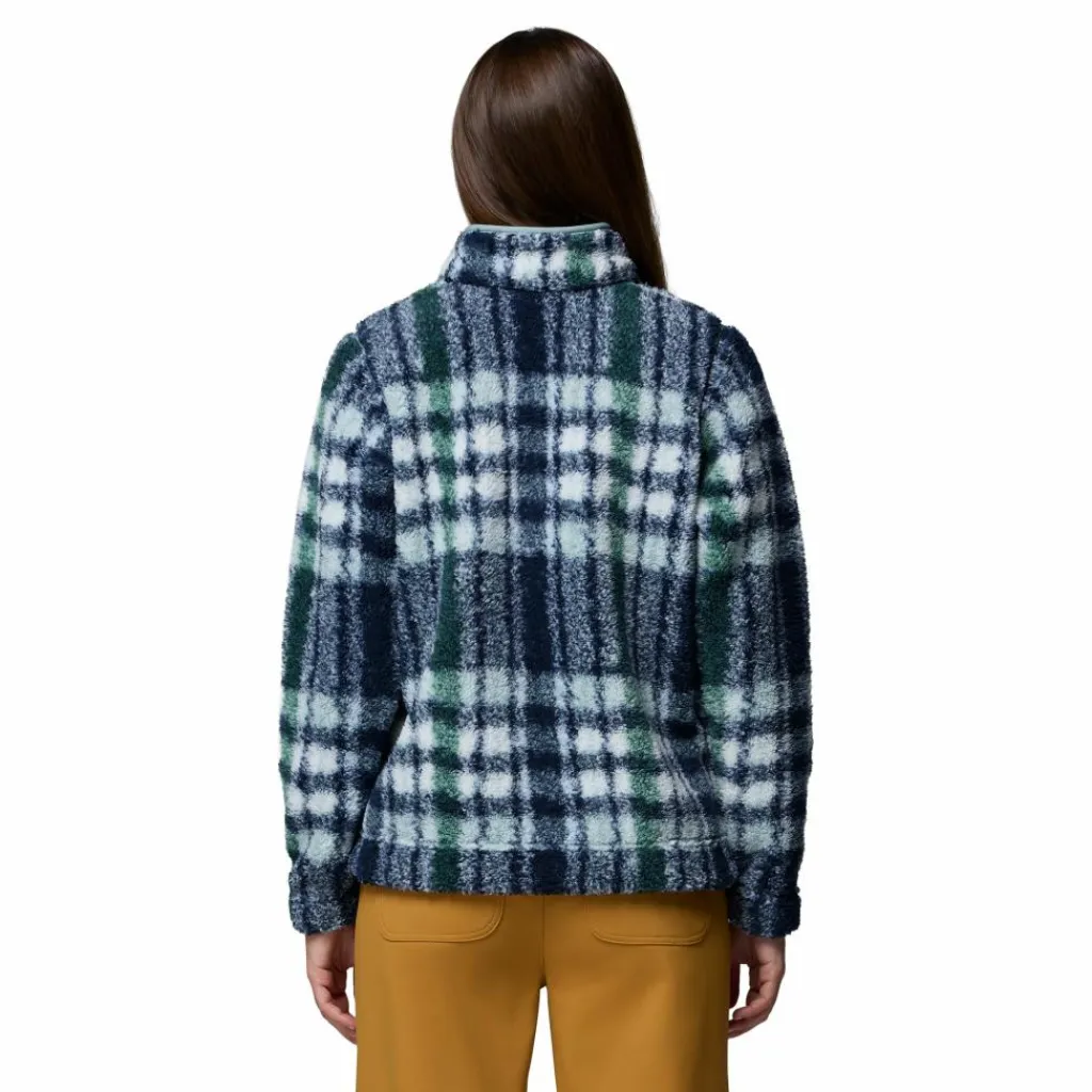 Outdoor Trui-Columbia West bend II sweater dames crushed blue herringplaid