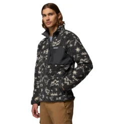 Fleece Vest-Columbia Winter Pass Reversible fleece vest heren shark peaked tonal