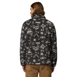 Fleece Vest-Columbia Winter Pass Reversible fleece vest heren shark peaked tonal