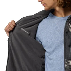 Fleece Vest-Columbia Winter Pass Reversible fleece vest heren shark peaked tonal