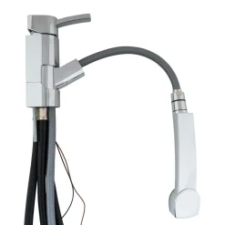 Comet Capri mengkraan met uitneembare sproeikop boorgat 33 mm< Kranen