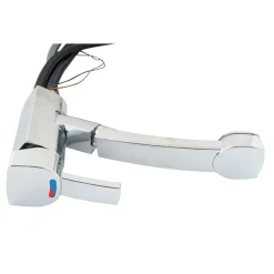 Comet Capri mengkraan met uitneembare sproeikop boorgat 33 mm< Kranen