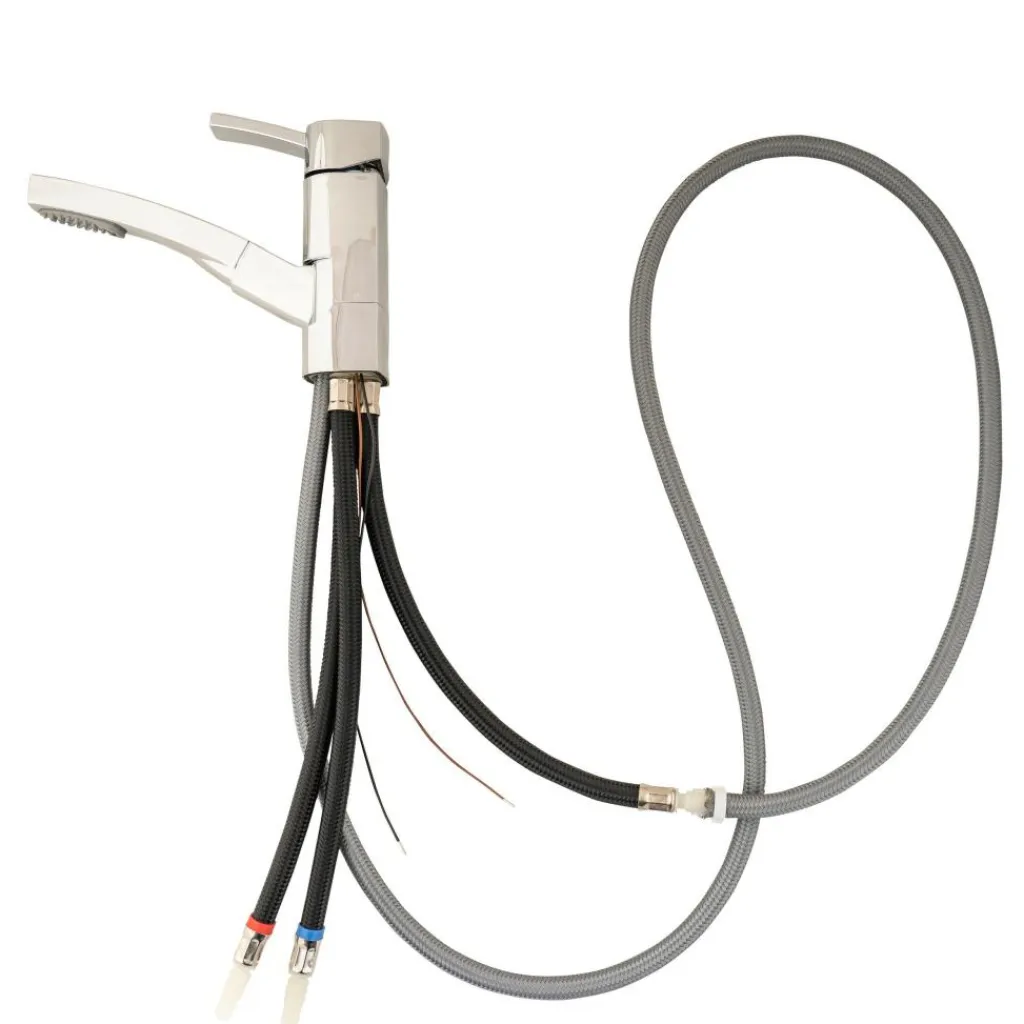 Kranen-Comet Capri mengkraan met uitneembare sproeikop boorgat 33mm