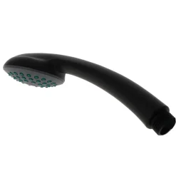 Kranen-Comet Cora douchekop zwart
