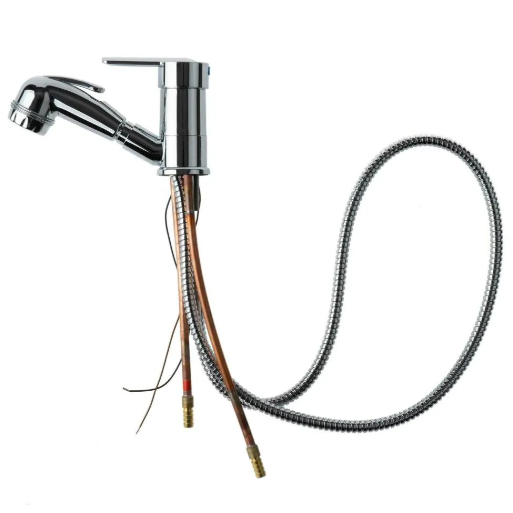 Kranen-Comet Parma mengkraan met uitschuifbare sproeier boorgat 33mm