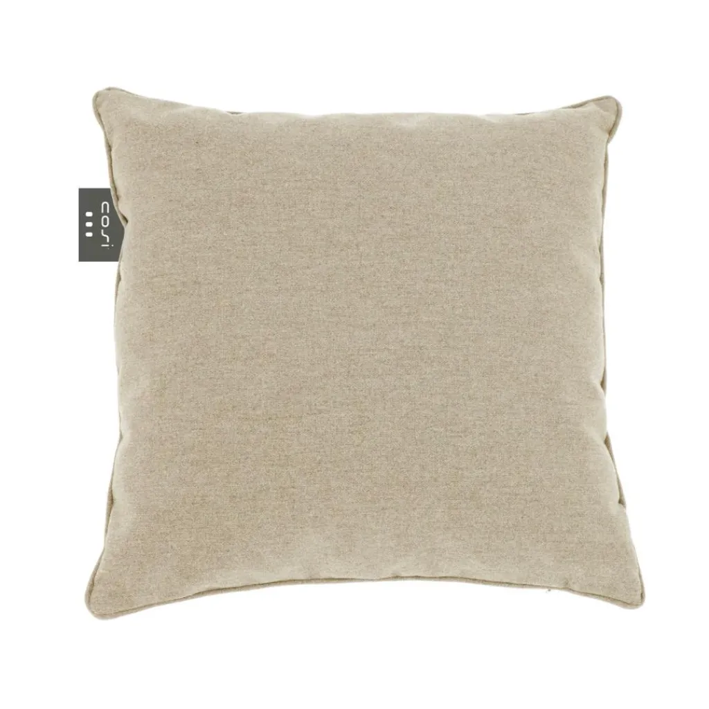 Cosi warmtekussen 50 x 50 solid natural< Tuinkussens