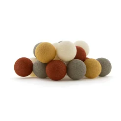 Verlichting|Verlichting 230 Volt-Cotton Ball Lights  Outdoor extension kit lichtsnoer glamping copper