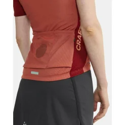Fietskleding-Craft ADV Endurance fietsshirt dames astro rhubarb