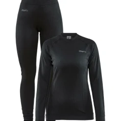 Craft CORE Dry Baselayer thermokleding set dames black< Thermokleding|Wintersport