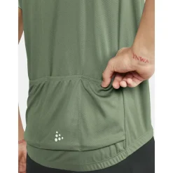 Fietskleding-Craft Core Endur fietsshirt heren thyme spruce