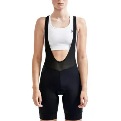 Fietskleding-Craft Core Endurance Bib fietsbroek dames black black