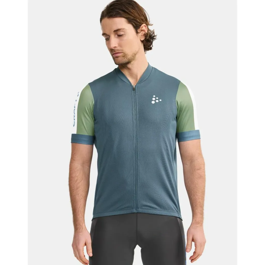 Craft Core Endurance Logo fietsshirt heren real thyme< Fietskleding