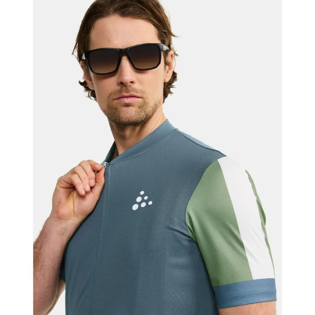 Craft Core Endurance Logo fietsshirt heren real thyme< Fietskleding