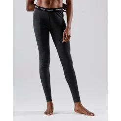 Craft Core Wool Merino thermobroek dames black< Thermokleding|Wintersport