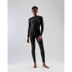 Craft Core Wool Merino thermobroek dames black< Thermokleding|Wintersport