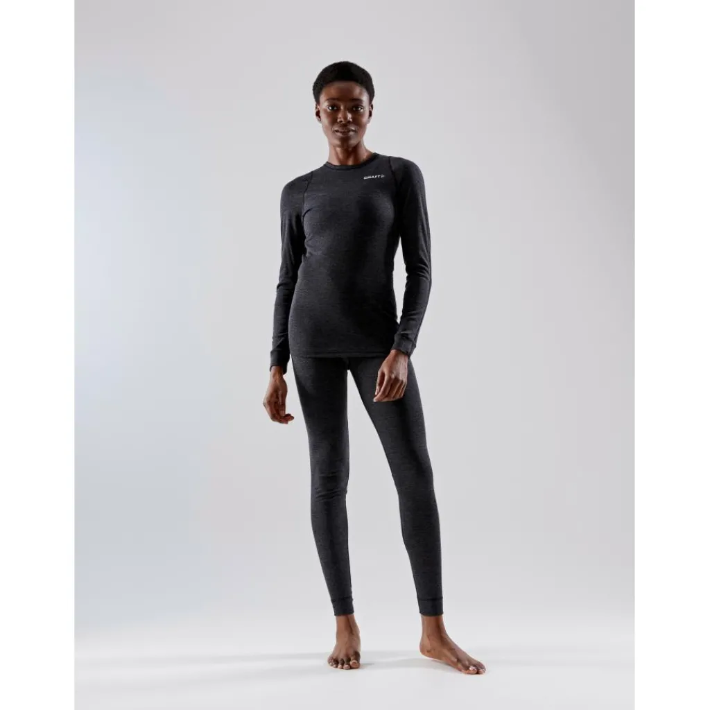Craft Core Wool Merino thermobroek dames black< Thermokleding|Wintersport