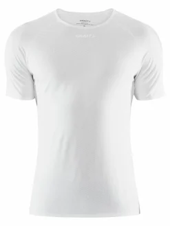 Fietskleding-Craft Pro Dry Nanoweight SS fietsshirt heren white