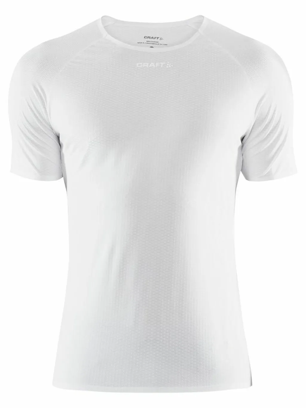 Fietskleding-Craft Pro Dry Nanoweight SS fietsshirt heren white