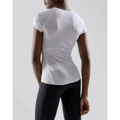Fietskleding-Craft Pro Dry Nanoweight SS fietsshirt dames white