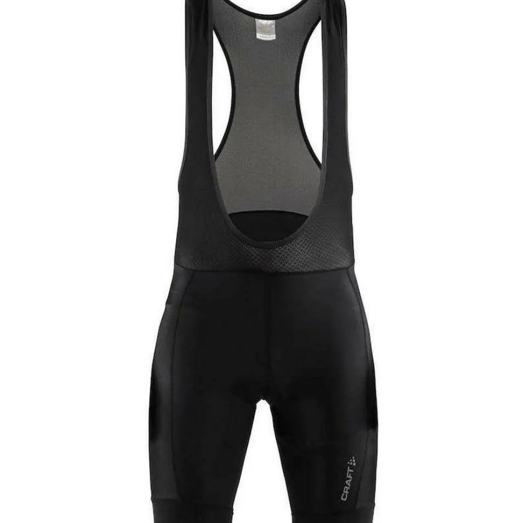 Fietskleding-Craft Rise Bib fietsbroek heren black