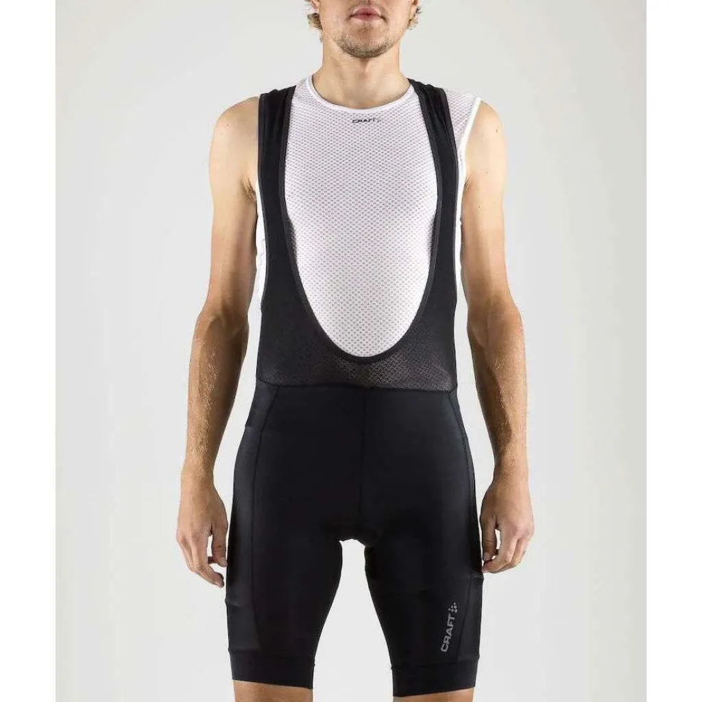 Fietskleding-Craft Rise Bib fietsbroek heren black
