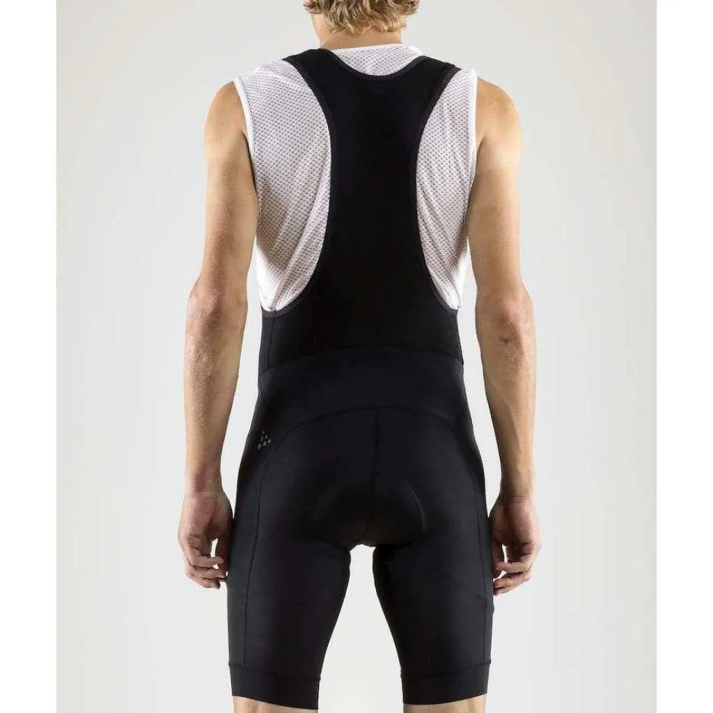 Fietskleding-Craft Rise Bib fietsbroek heren black