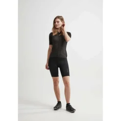 Fietskleding-Craft Rise fietsbroek dames black