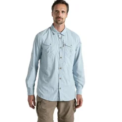 Craghoppers NosiLife Adventure III overhemd heren niagra blue< Outdoor Shirt