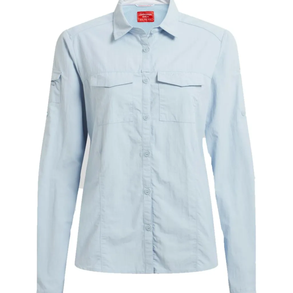 Outdoor Shirt-Craghoppers NosiLife Adventure III blouse dames nimbus blue