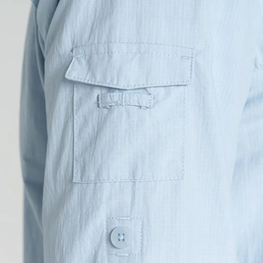 Outdoor Shirt-Craghoppers NosiLife Adventure III blouse dames nimbus blue