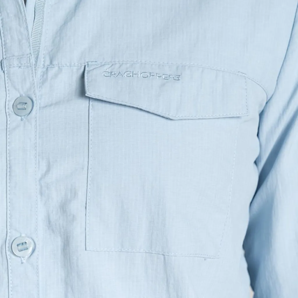 Outdoor Shirt-Craghoppers NosiLife Adventure III blouse dames nimbus blue
