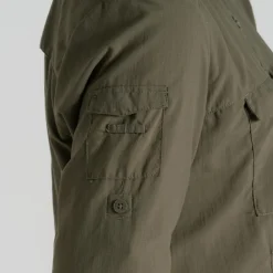 Outdoor Shirt-Craghoppers NosiLife Adventure III blouse dames wild olive