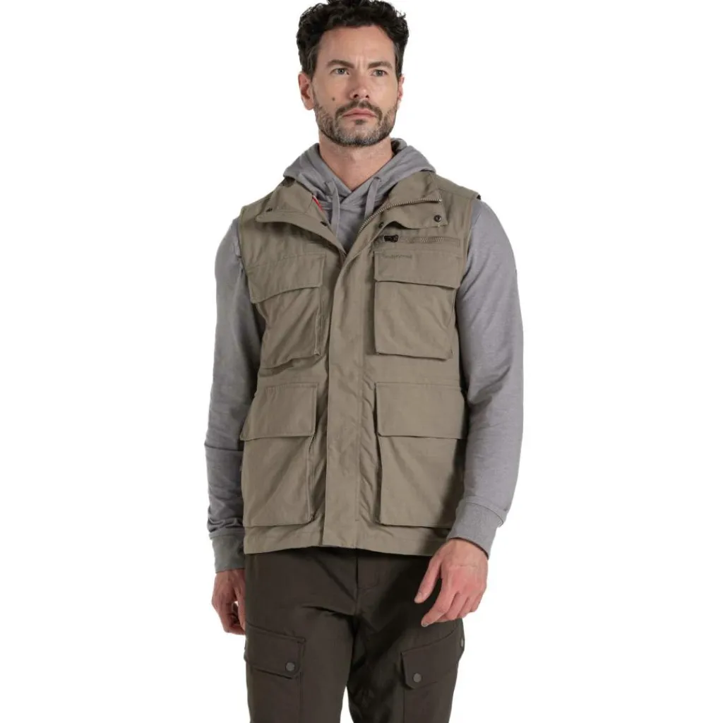 Outdoor Jack-Craghoppers NosiLife Adventure IV bodywarmer heren pebble