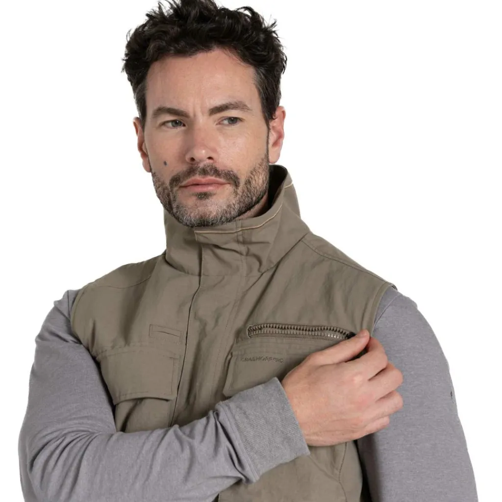 Outdoor Jack-Craghoppers NosiLife Adventure IV bodywarmer heren pebble