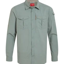 Craghoppers NosiLife Adventure III overhemd heren light green< Outdoor Shirt