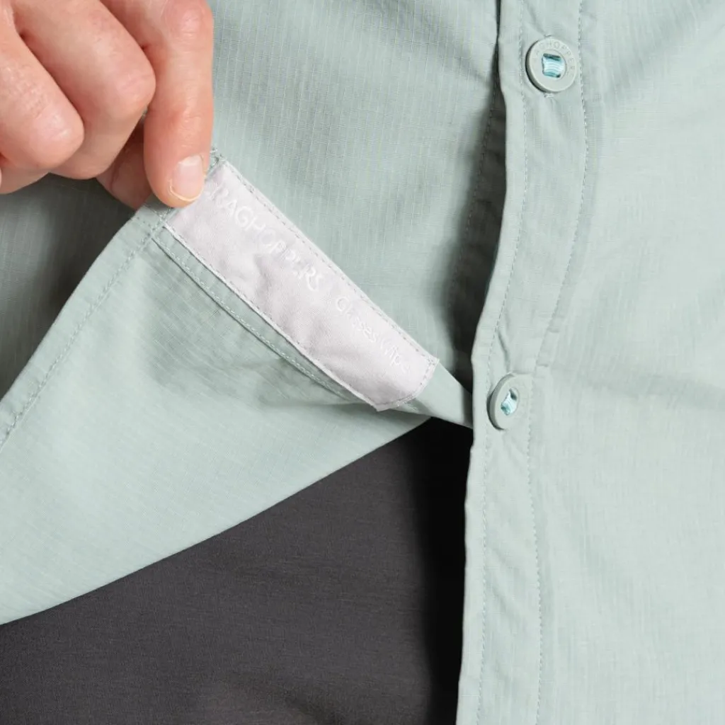 Craghoppers NosiLife Adventure III overhemd heren light green< Outdoor Shirt