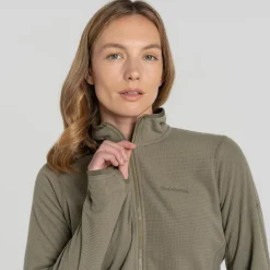 Fleece Vest-Craghoppers NosiLife Anya fleece vest dames wild olive