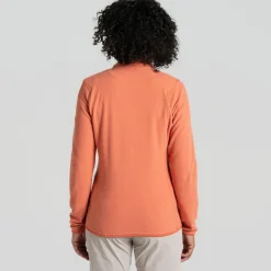 Craghoppers NosiLife Anya fleece vest dames red sandstone< Fleece Vest