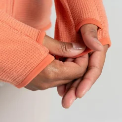 Craghoppers NosiLife Anya fleece vest dames red sandstone< Fleece Vest