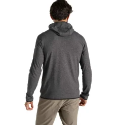 Fleece Vest-Craghoppers NosiLife Deft fleece vest heren blackpepper marl