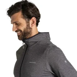 Fleece Vest-Craghoppers NosiLife Deft fleece vest heren blackpepper marl