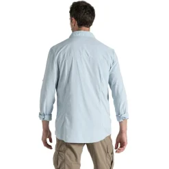 Outdoor Shirt-Craghoppers NosiLife Nuoro II overhemd heren niagra blue