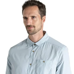 Outdoor Shirt-Craghoppers NosiLife Nuoro II overhemd heren niagra blue